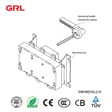 Isolating Switch DNH8(HGL)/H Series Operation Behind the Cabinet – Load Disconnector