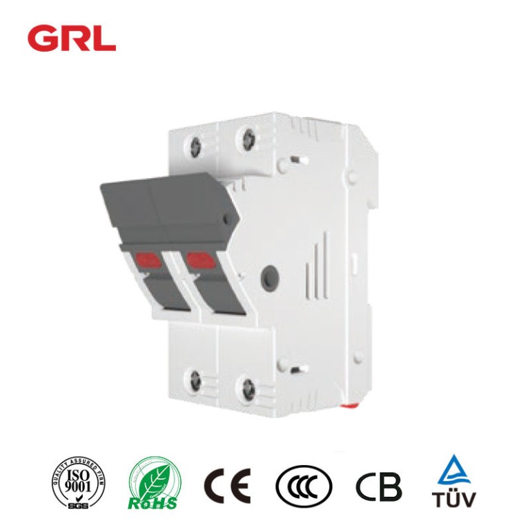 GRL fuse with fuse holder RT18X-63-2P with LED indicator fuse size 14*51