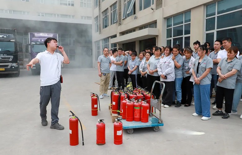 Cherish life and be safe as heaven | GRL conducts fire safety knowledge training and Fire drill