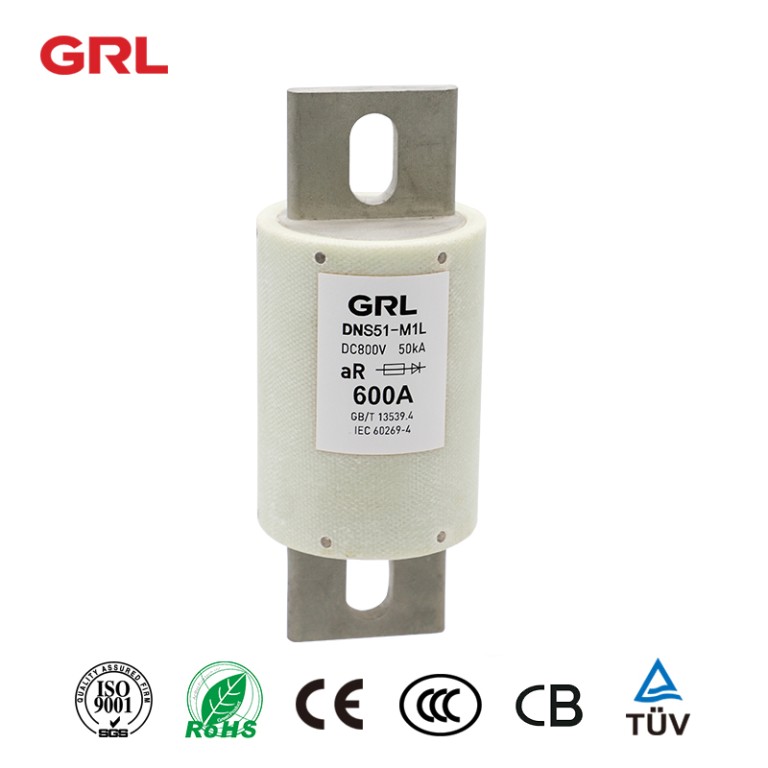 aR Semiconductor DNS – M1L series DC800V 35A~800A 50KA fuse links for semiconductor equipment protection