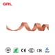 GRL copper braided busbar 0.15mm customizable flexible braided copper busbar