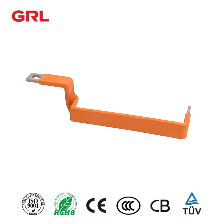 GRL flexible insulated copper busbar 5mm fabrication good quality