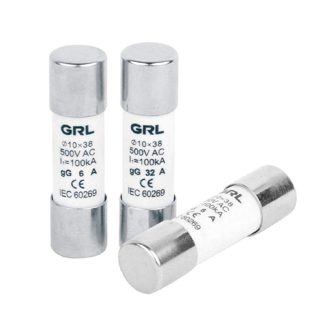 DC1000V Ceramic Fuse Link - GRL GRUOP