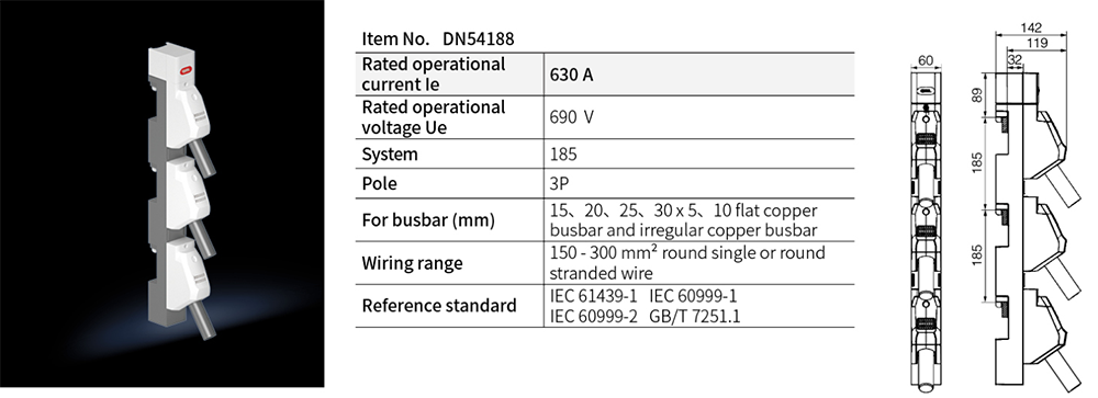 3 Phase Busbar System 10