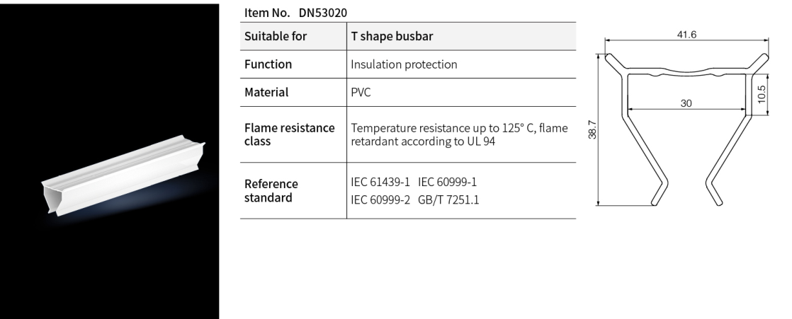 DN53020 Busbar Cover