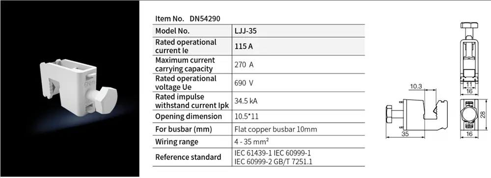 DN54290 Busbar System Terminal