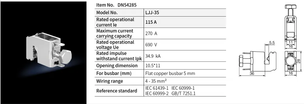 DN54285 Busbar System Terminal