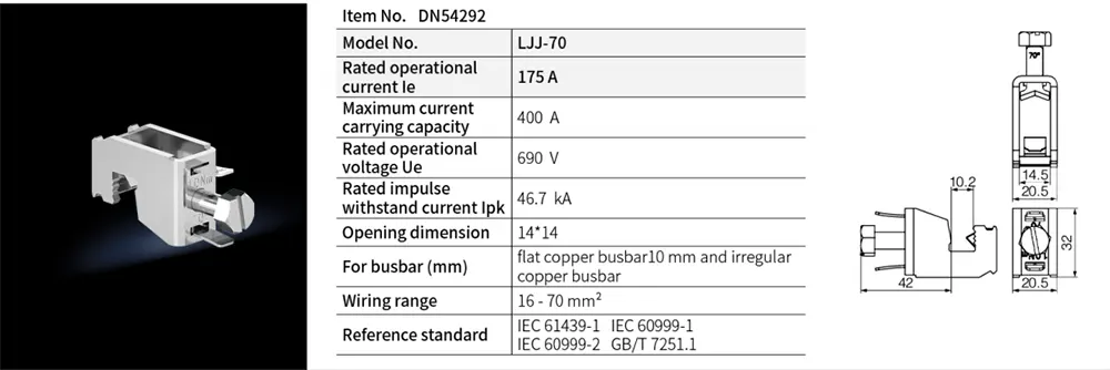 DN54292 Busbar System Terminal