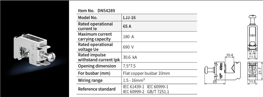 DN54289 Busbar Wiring System