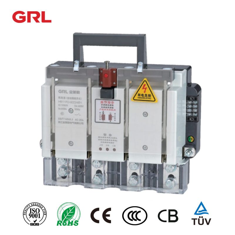 HS11FD series Knife Disconnect Switch Error proof type with grounding ...
