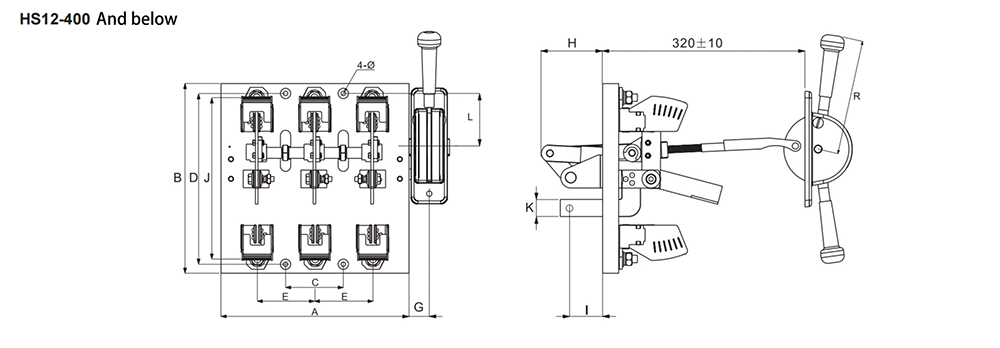 Open Knife Blade Switch-13