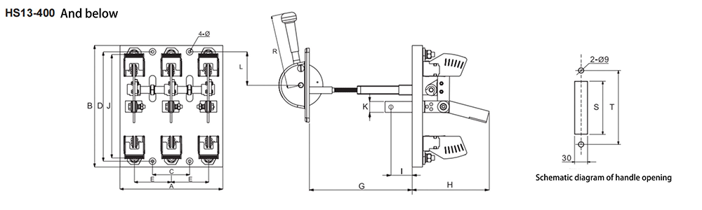 Open Knife Blade Switch-20