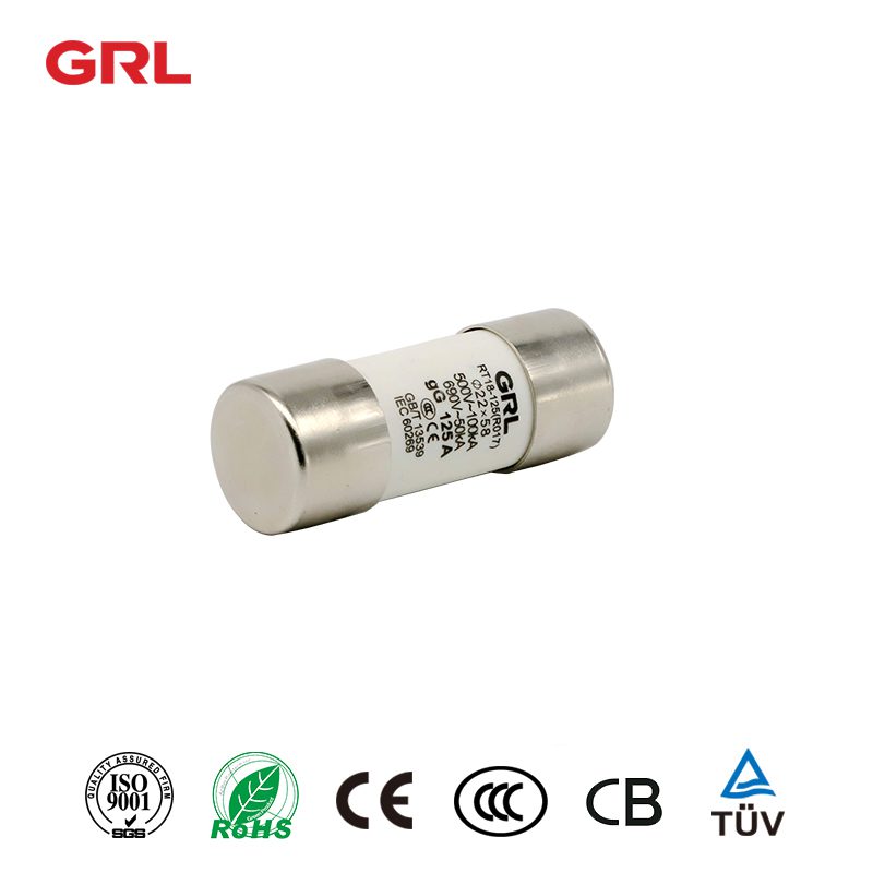 fuse fusible link R017 10A125A 500VAC fuse link 22*58 fuse holder