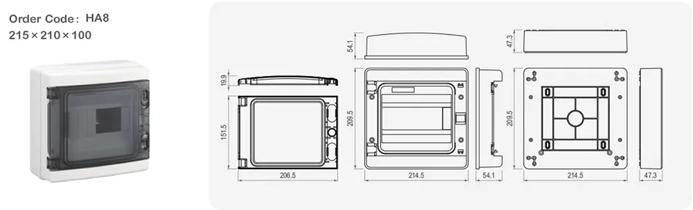 ABS box body