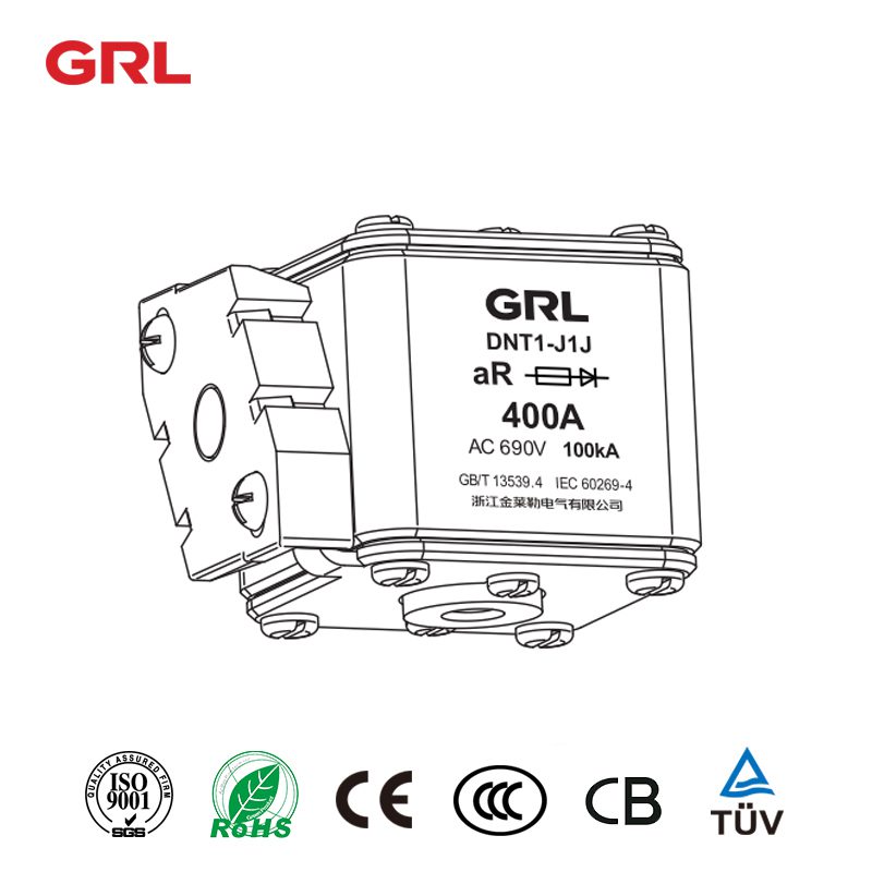 Fuses for Semiconductor Device Protection DNTJ1J Series 690VAC aR fuse