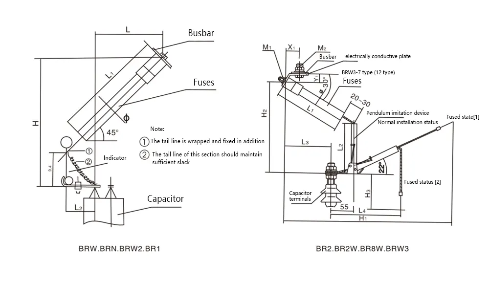 Capacitor terminals