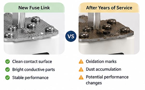 Fuse Link Aging: Does a Fuse Get “Old” Even If It Never Blows?